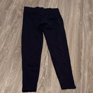 High waisted navy Leggings